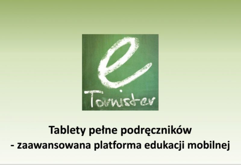 eTornister - tablety pełne podręczników!