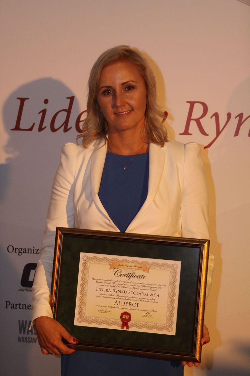 Aluprof podwójnym liderem rynku stolarki 2014