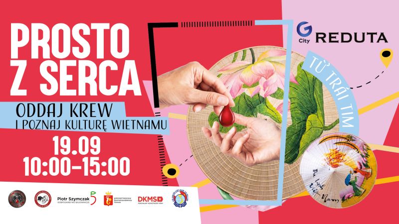 „Prosto z serca” w G City Reduta. Oddaj krew i poznaj kulturę Wietnamu