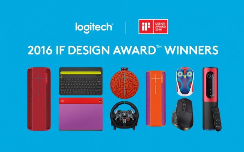 Logitech zdobywcą ośmiu nagród iF DESIGN AWARD