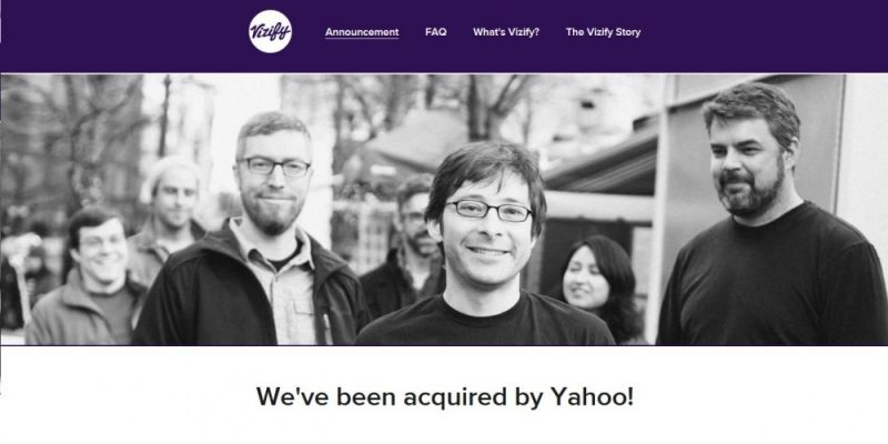 Yahoo kupiło Vizify - to już 37.przejęcie Marissy Mayer