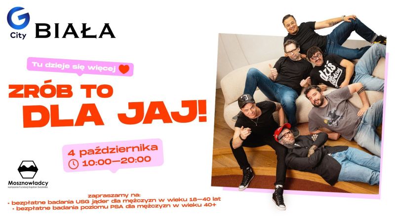 Mosznowładcy wracają do CH Biała! Zrób TO dla jaj i zadbaj o swoje zdrowie