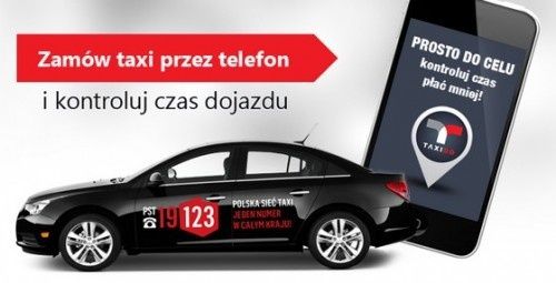 Polska Sieć Taxi 19 123 uruchamia aplikację mobilną