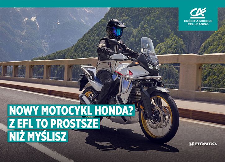 EFL lider w finansowaniu motocykli z nową ofertą dla użytkowników jednośladów Hondy