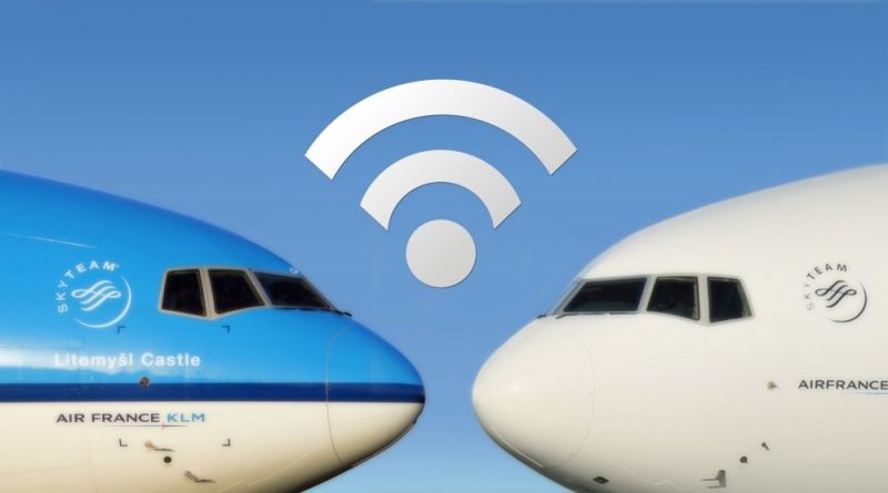 WiFi na pokładzie AIR FRANCE KLM