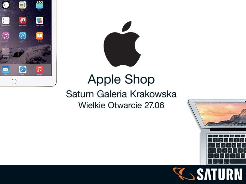 Saturn otwiera nowy sklep Apple Shop
