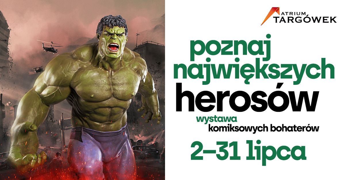 Poznaj największych filmowych herosów! Wpadnij do centrum handlowego Targówek i odwiedź Wystawę Superbohaterów!