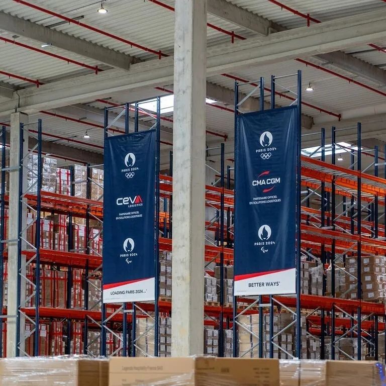 Za kulisami - CEVA Logistics dla logistyki Igrzysk Olimpijskich i Paraolimpijskich Paryż 2024