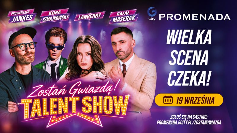 Młode talenty ponownie staną na scenie. Talent Show wraca do G City Promenada