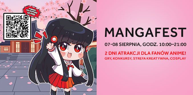 Anime, manga i cosplay opanują Piłę. G City Kasztanowa zaprasza na Mangafest