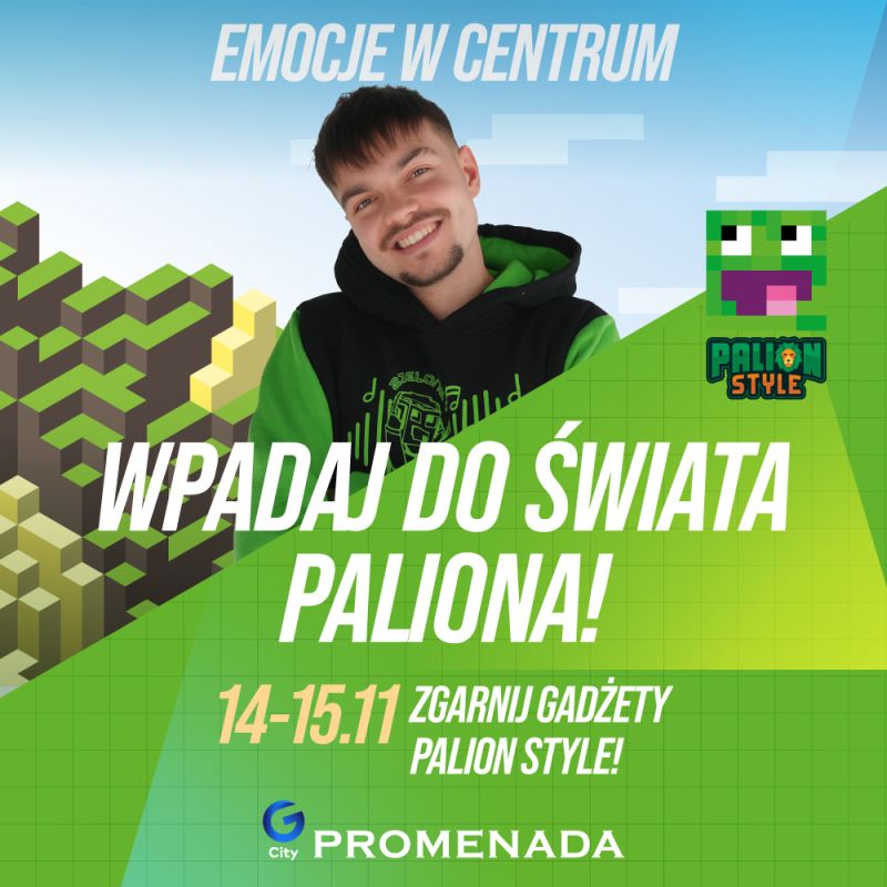Wpadnij do świata Paliona – tylko w G City Promenada!