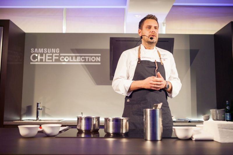 Wojciech Modest Amaro twarzą Samsung Chef Collection 