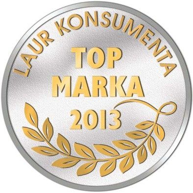 Godło Laur Konsumenta Top Marka 2013 dla Electrolux