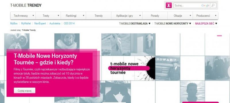 Portal T-Mobile Trendy w nowej odsłonie 