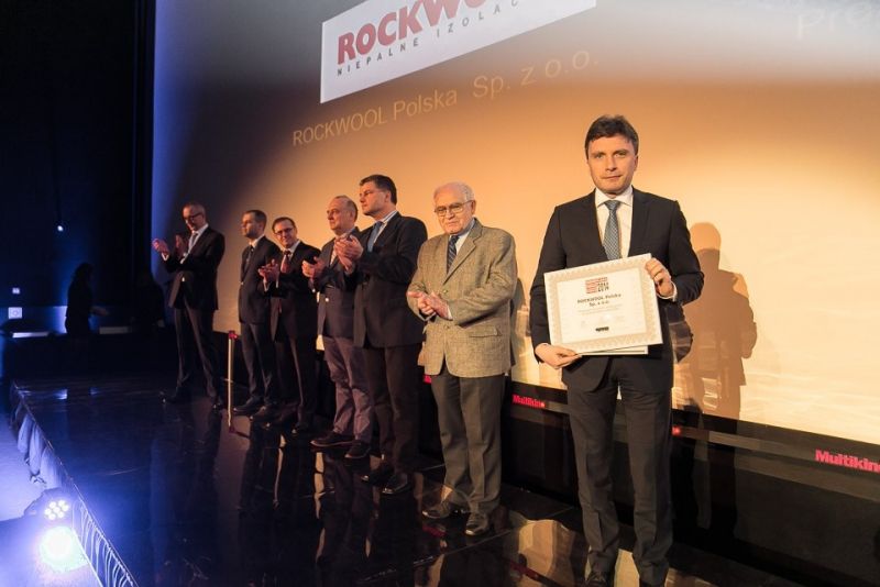 ROCKWOOL Polska podwójnie wyróżnione na Gali Builder Awards